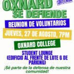 ¡Sé parte de la defensa de nuestra comunida! – Reunión de voluntarios