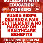🍎 Stand in Solidarity with Education Workers!